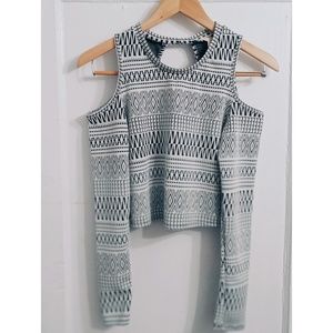 NWT Pacsun Cold Shoulder Blouse
